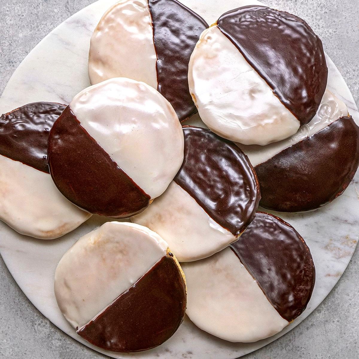 Homemade Black and White Coconut Cookies: Dual Chocolate Delight